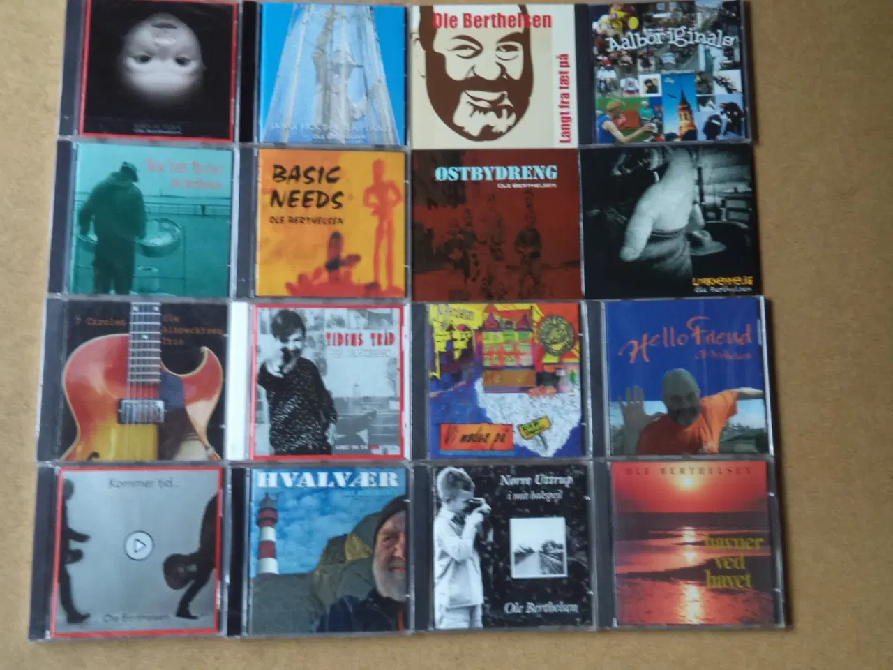 Billede 1 - .OLE  BERTHELSEN  CDer sælges stykvis           