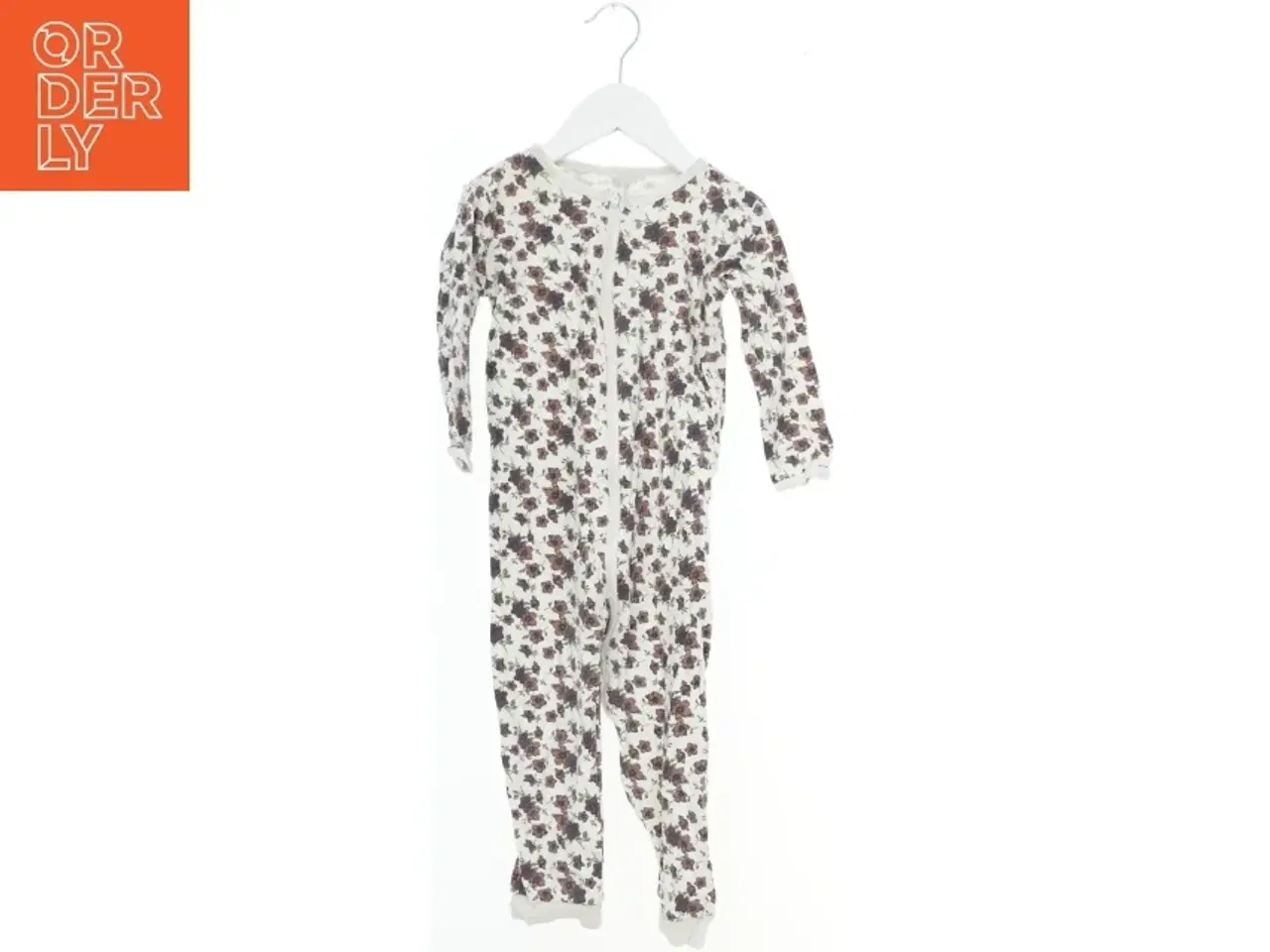 Billede 1 - Blomstret natdragt med lynlås fra Name It (str. 92)