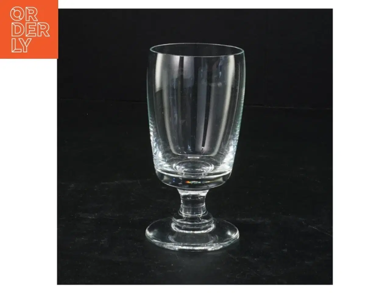 Billede 1 - Holmegaard  Almue klar  glas (str. 11 komma 5 x 6 cm)