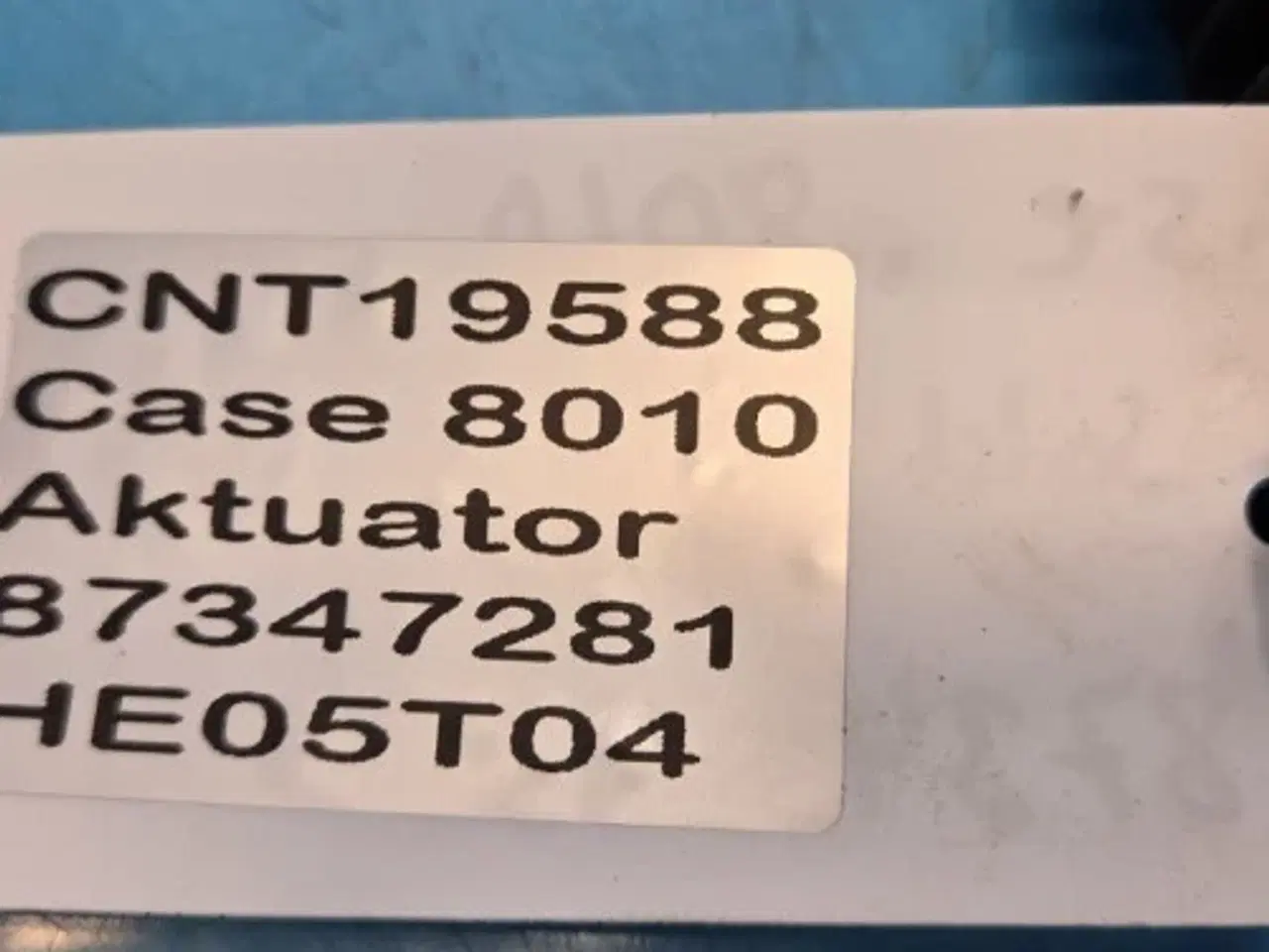 Billede 12 - Case 8010 Aktuator 87347281