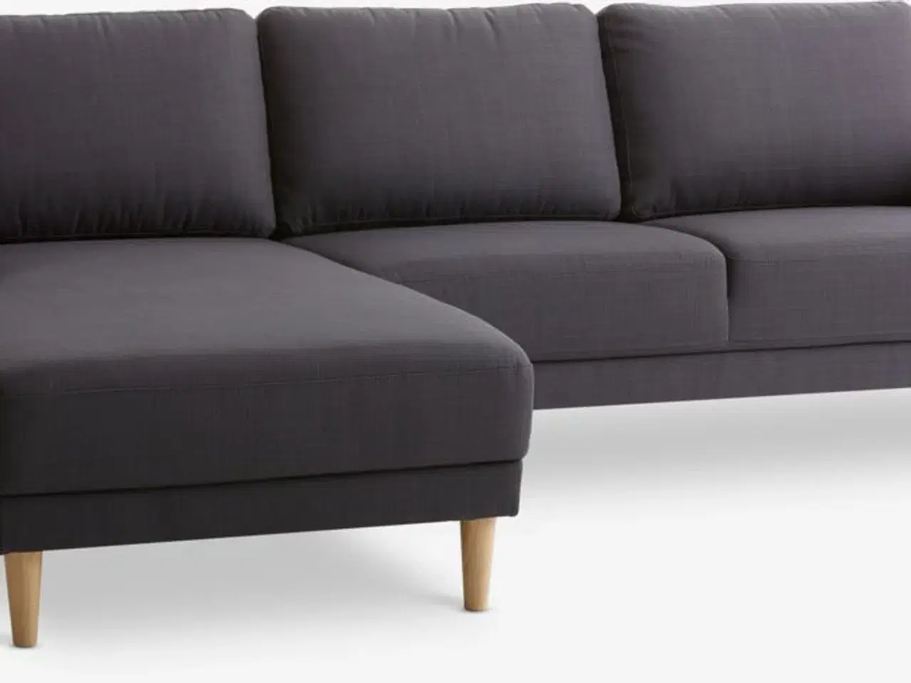 Billede 1 - Sofa med chaiselong 