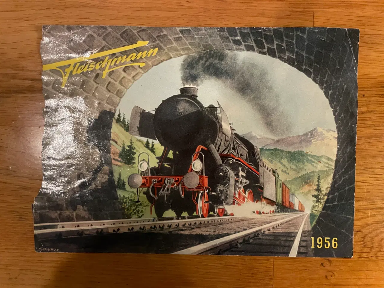 Billede 4 - Fleischmann modeltog 1956 papirmateriale