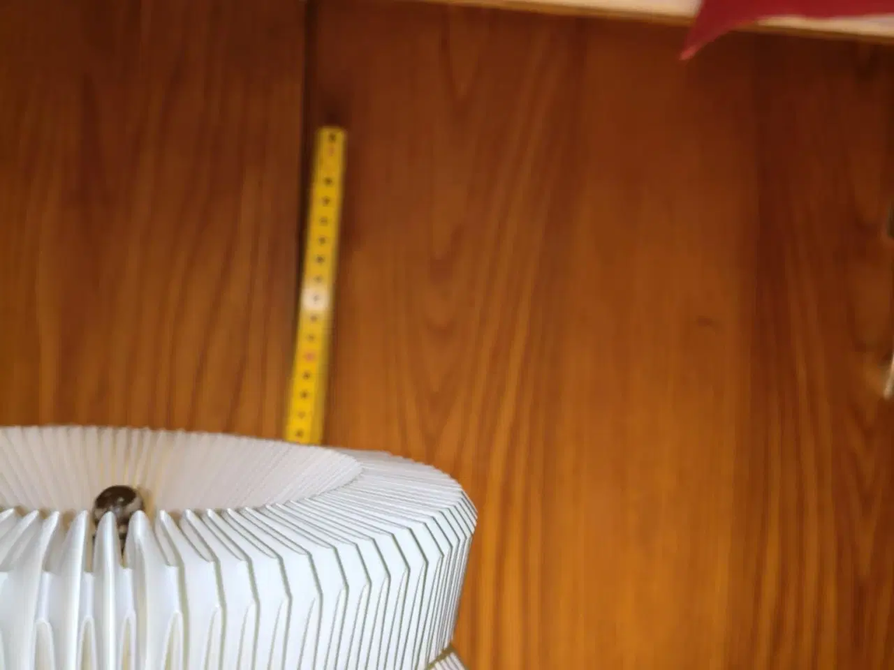 Billede 6 - meget stor gamle lampe med le klint skærm