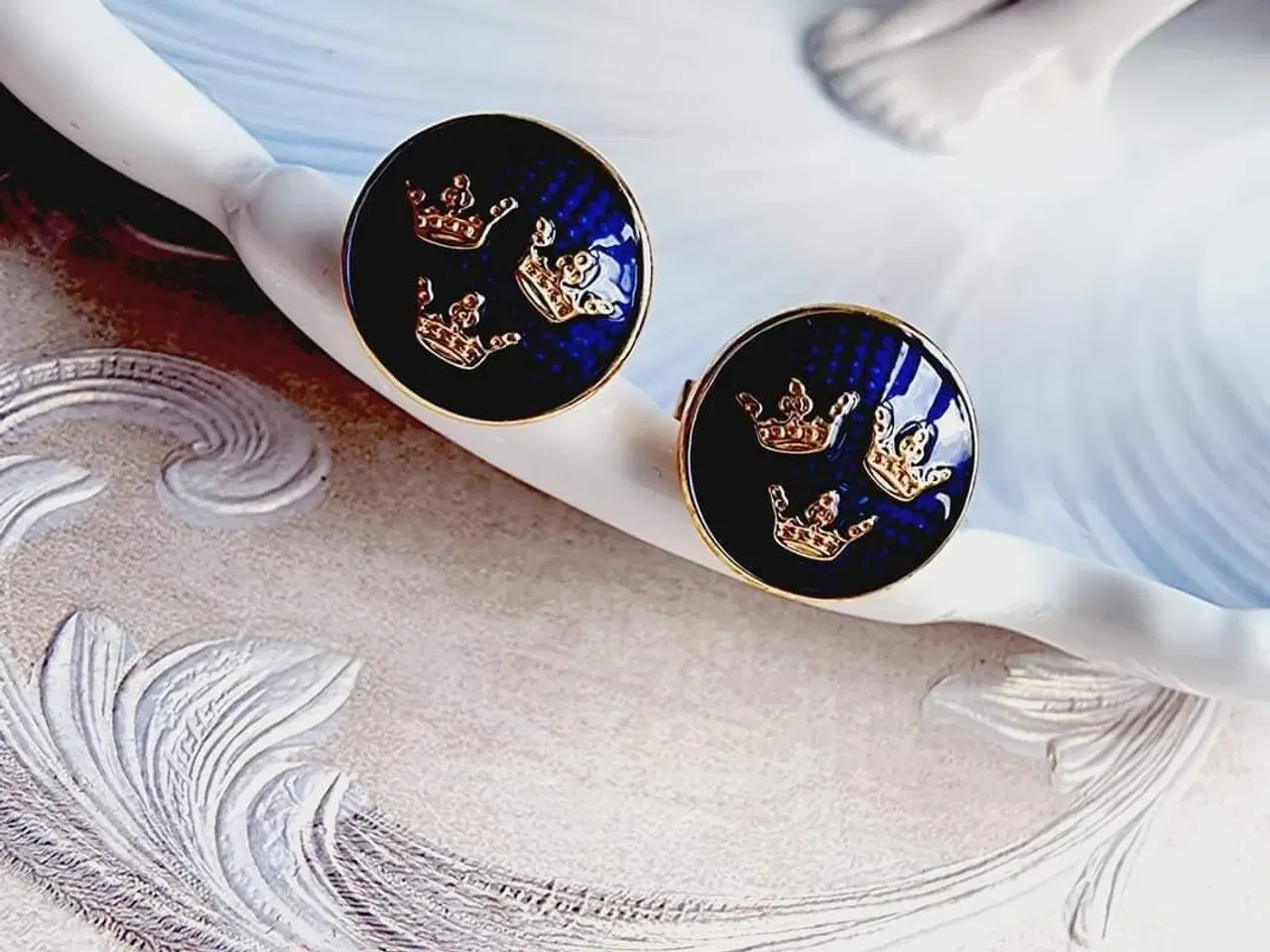 Billede 1 - Cufflinks krone skaltuna