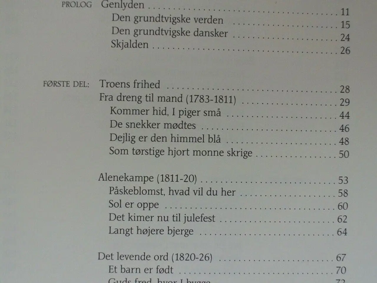 Billede 2 - solskin og lyn - grundtvig og hans sang til livet,