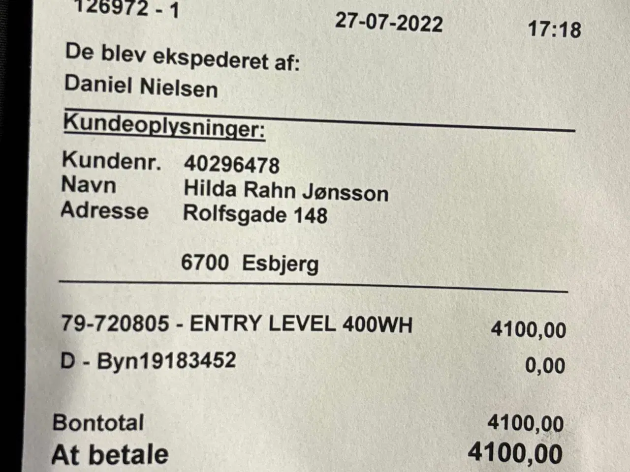 Billede 7 - Batavus E-Go Genova 7G Dame Elcykel - Nyt Batteri