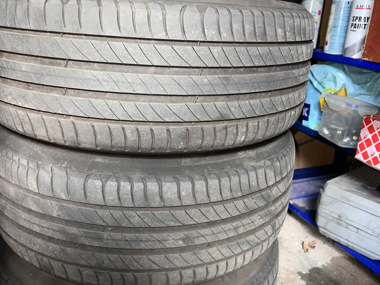Billede 7 - Mercedes C, 17" alu hjulsæt (sommer)