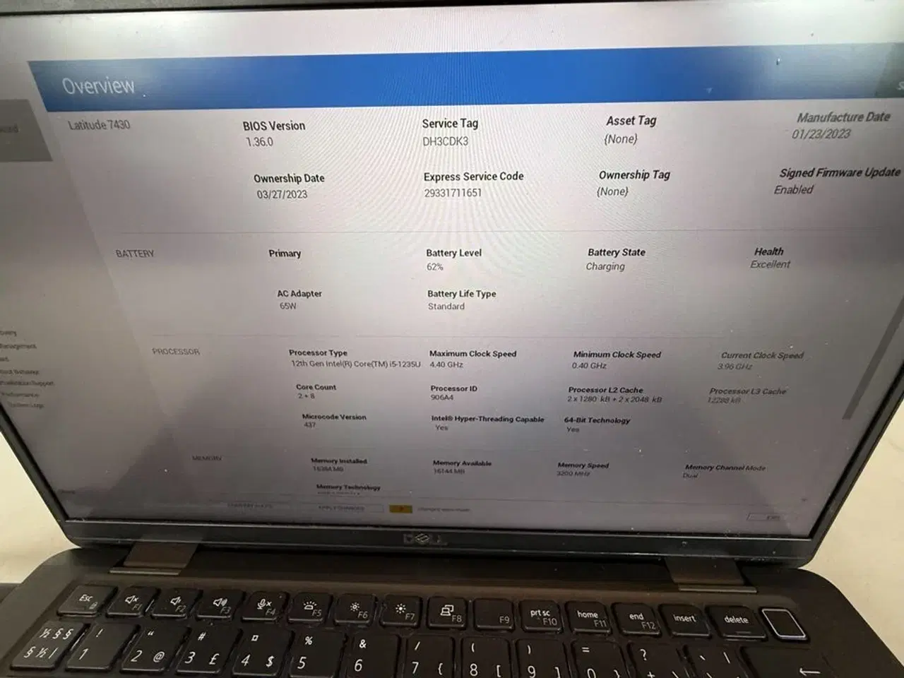 Billede 3 - Bærbar computer DELL Latitude 7430