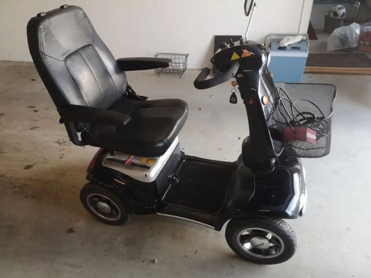 Billede 2 - El scooter med kaptajnsæde