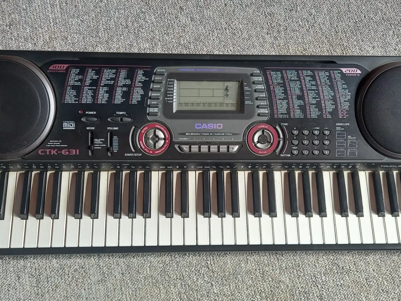 Billede 1 - Keyboard Casio CTK - 631.