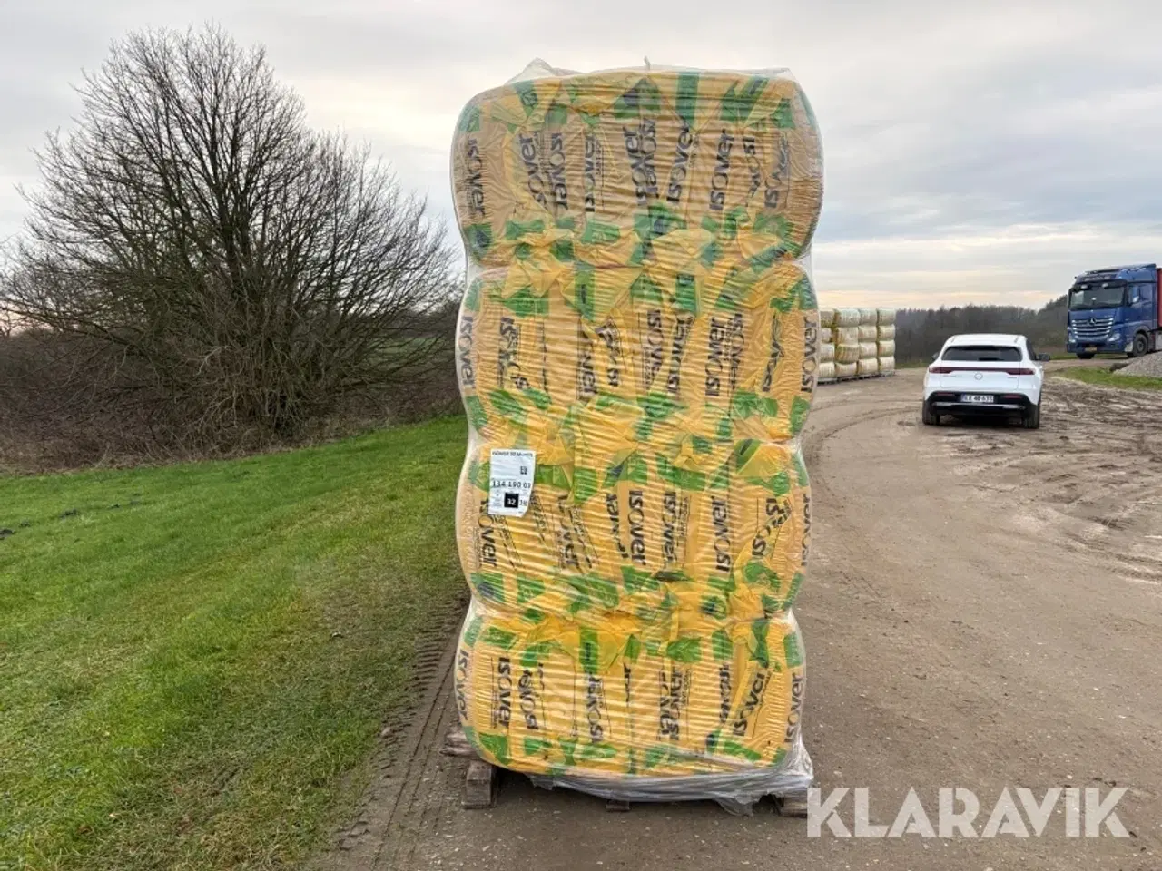 Billede 4 - Isolering Isover Murfilt - 2 paller af 31.01kvm