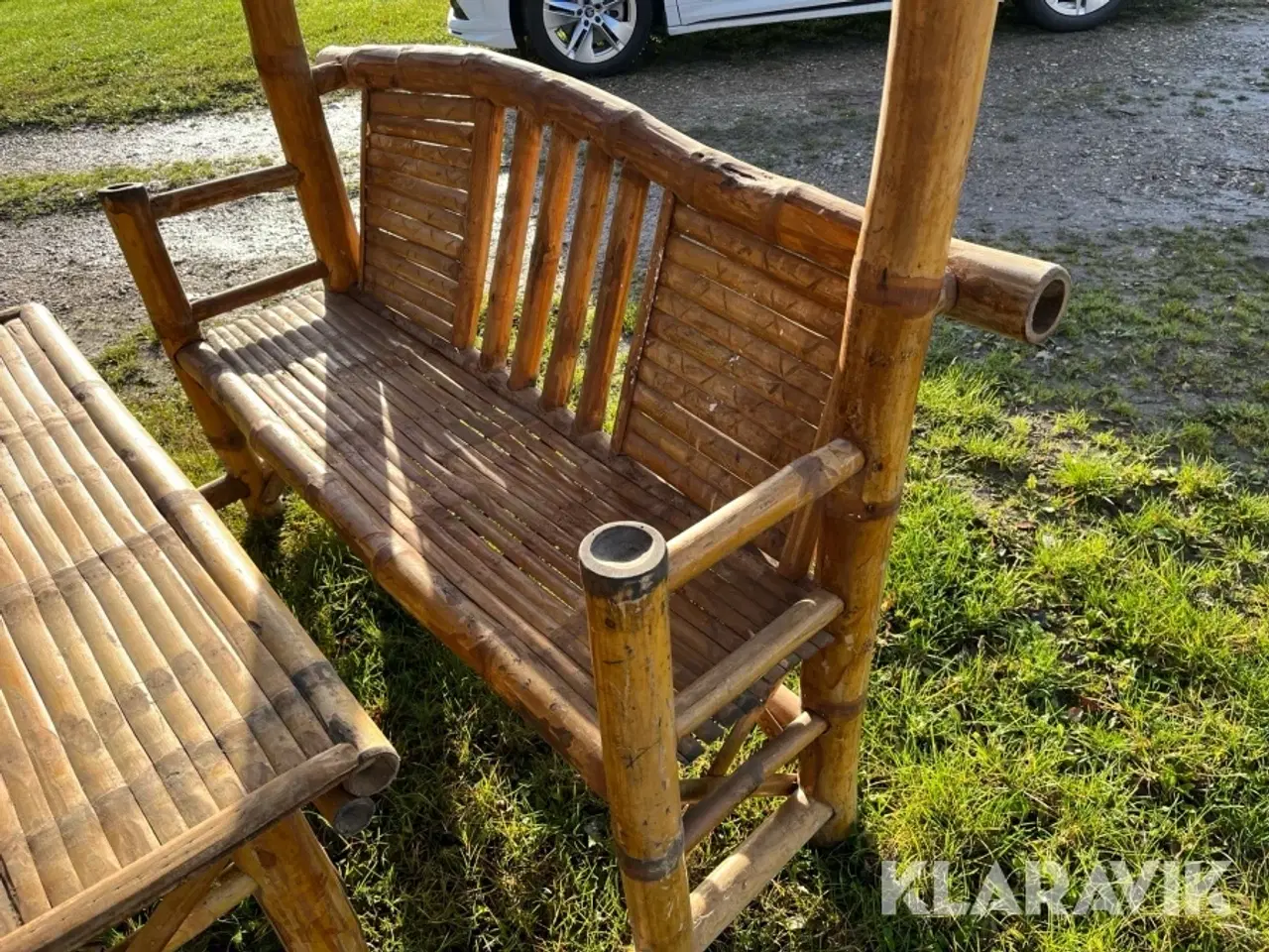 Billede 4 - Bambus hytter 2 styk