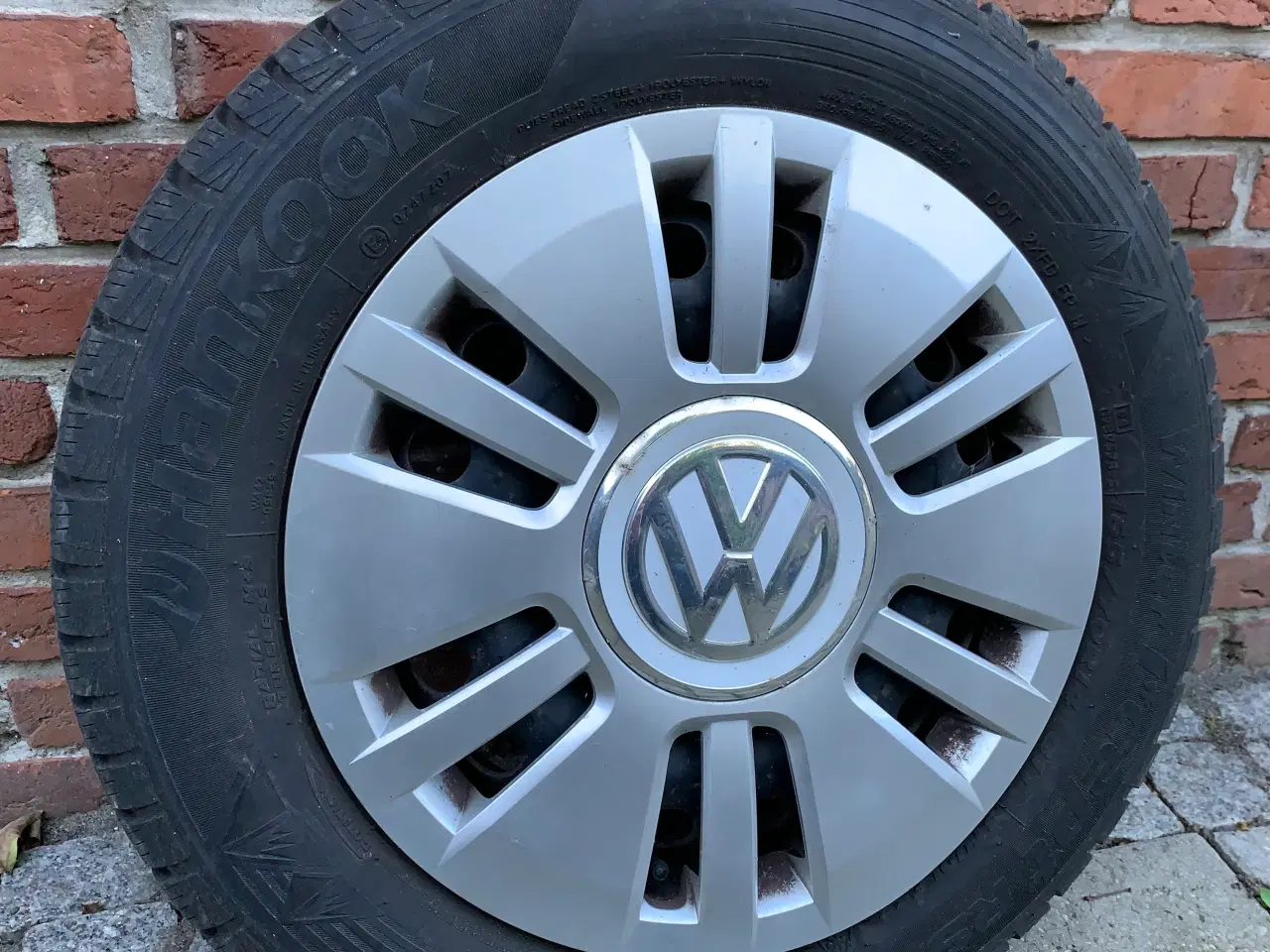 Billede 1 - Vw up vinterdæk på stålfælge 4stk 