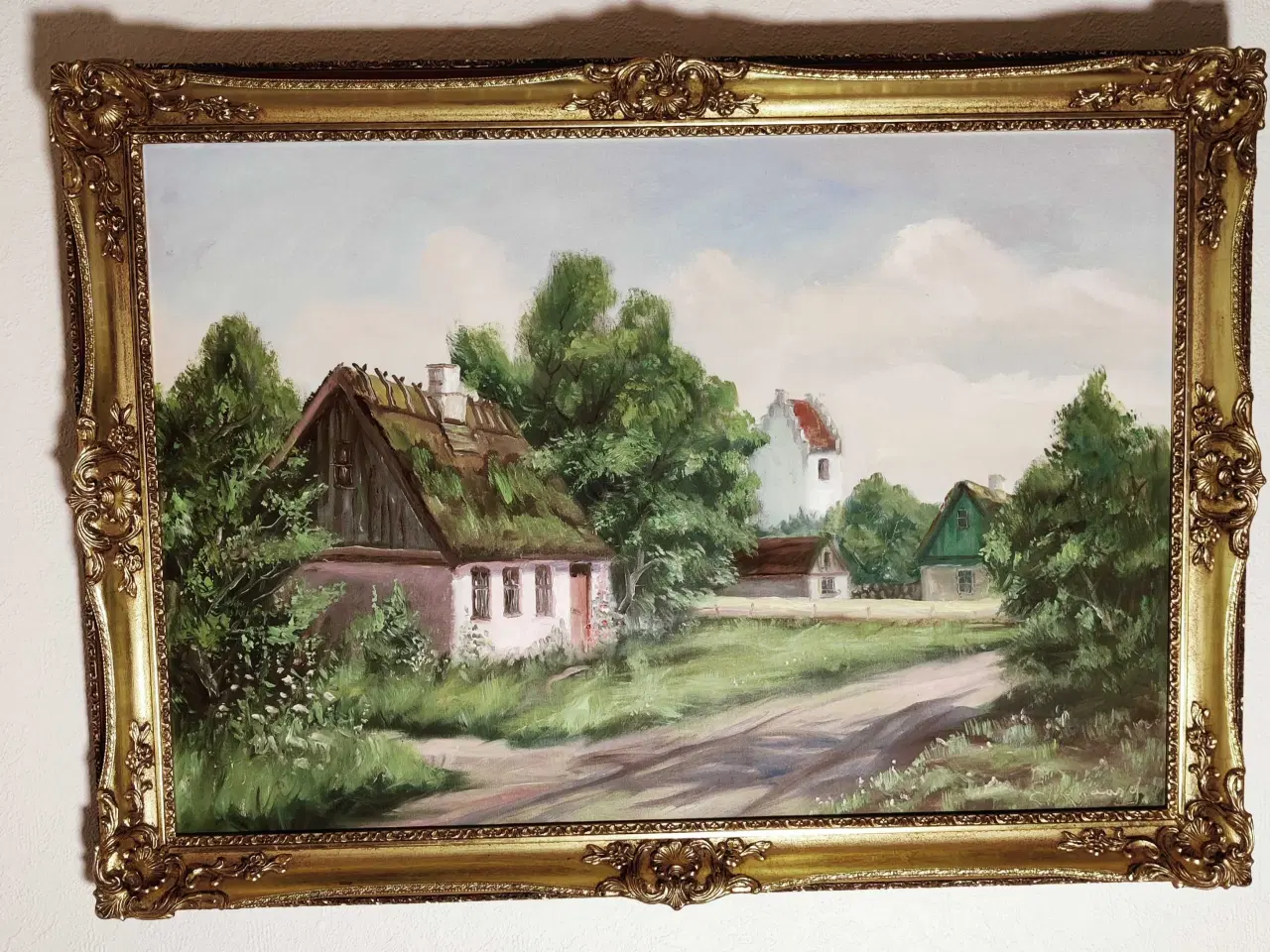 Billede 1 - Maleri af Ellegaard