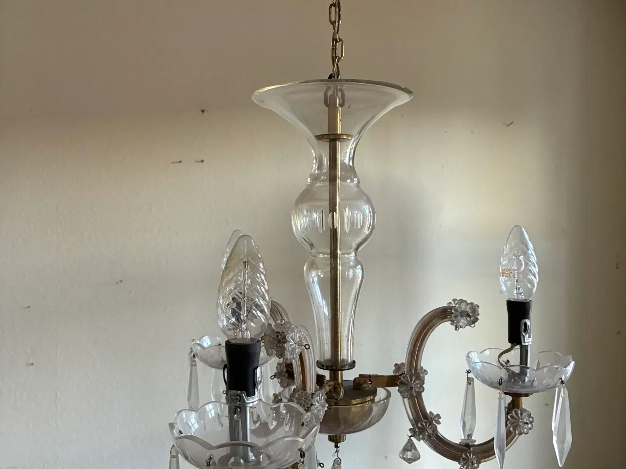 Billede 3 - Lysekrone med prismer