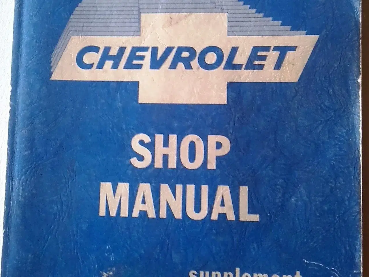 Billede 1 - Original Shop Manual, 1963 Chevrolet.