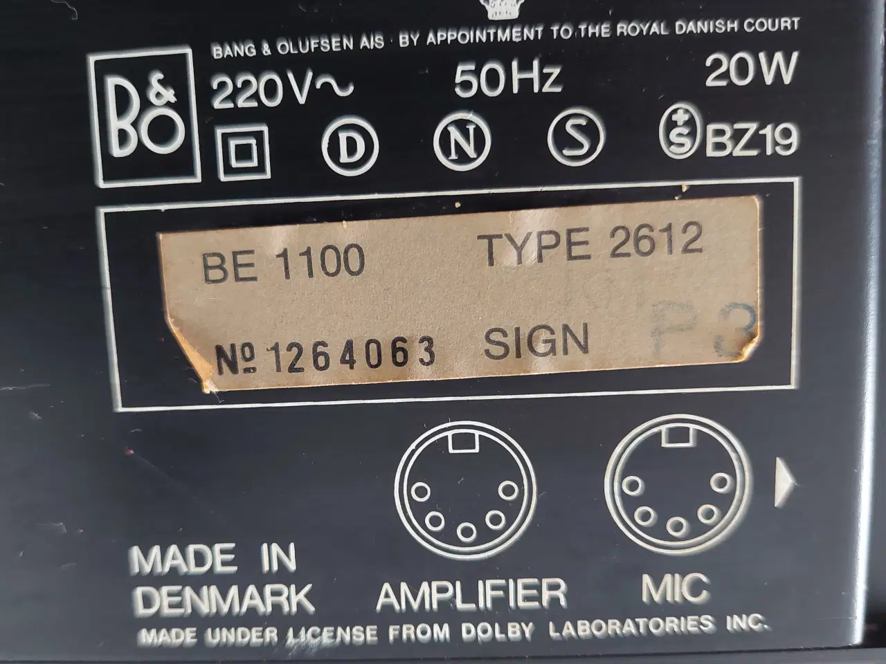 Billede 3 - Båndoptager, Bang & Olufsen