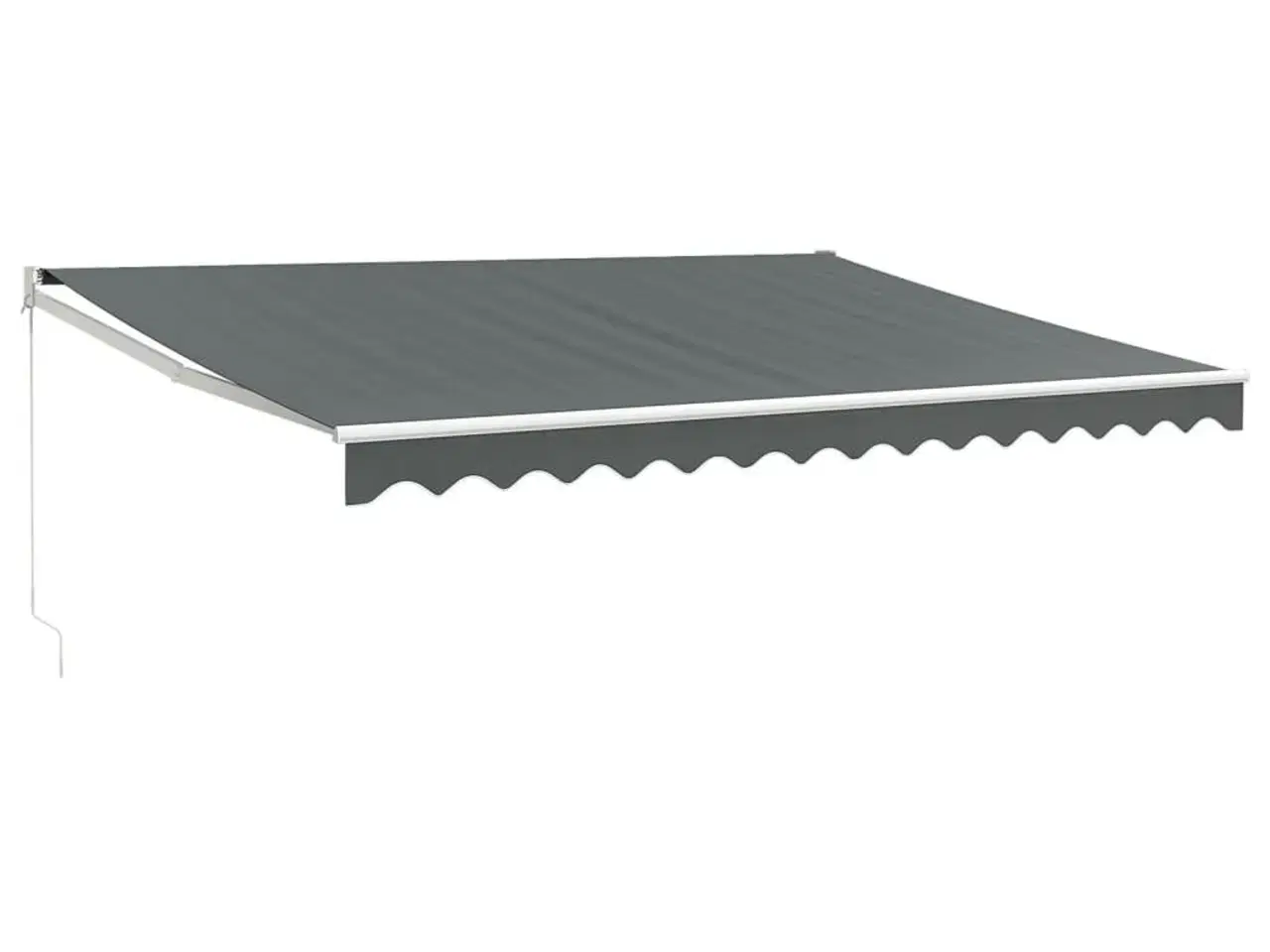 Billede 2 - Foldemarkise 4x3 m stof og aluminium antracitgrå