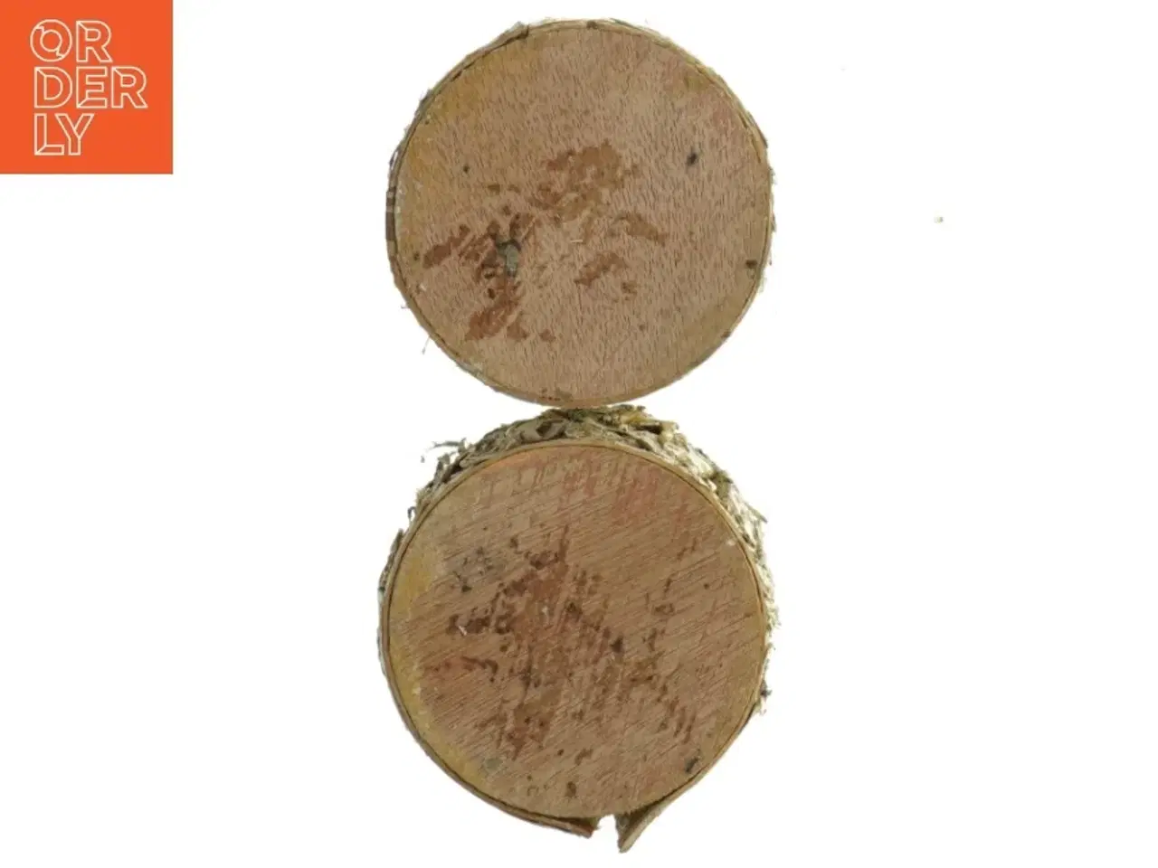 Billede 3 - Rustikke lysestager med stjernemotiv (str. 9x8 cm)