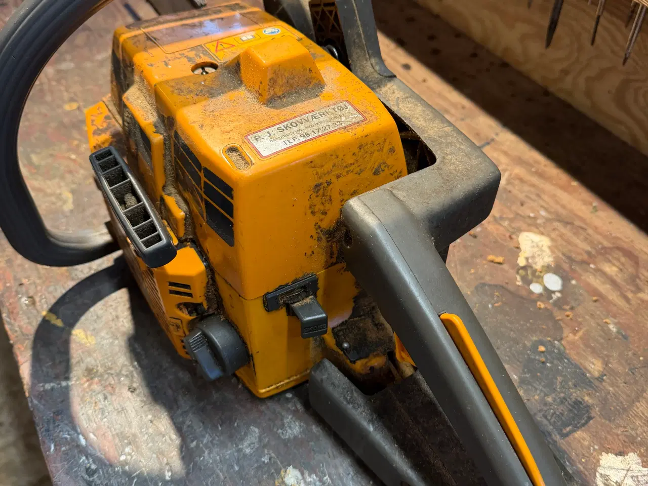 Billede 3 - Kædesav vil ikke starte 