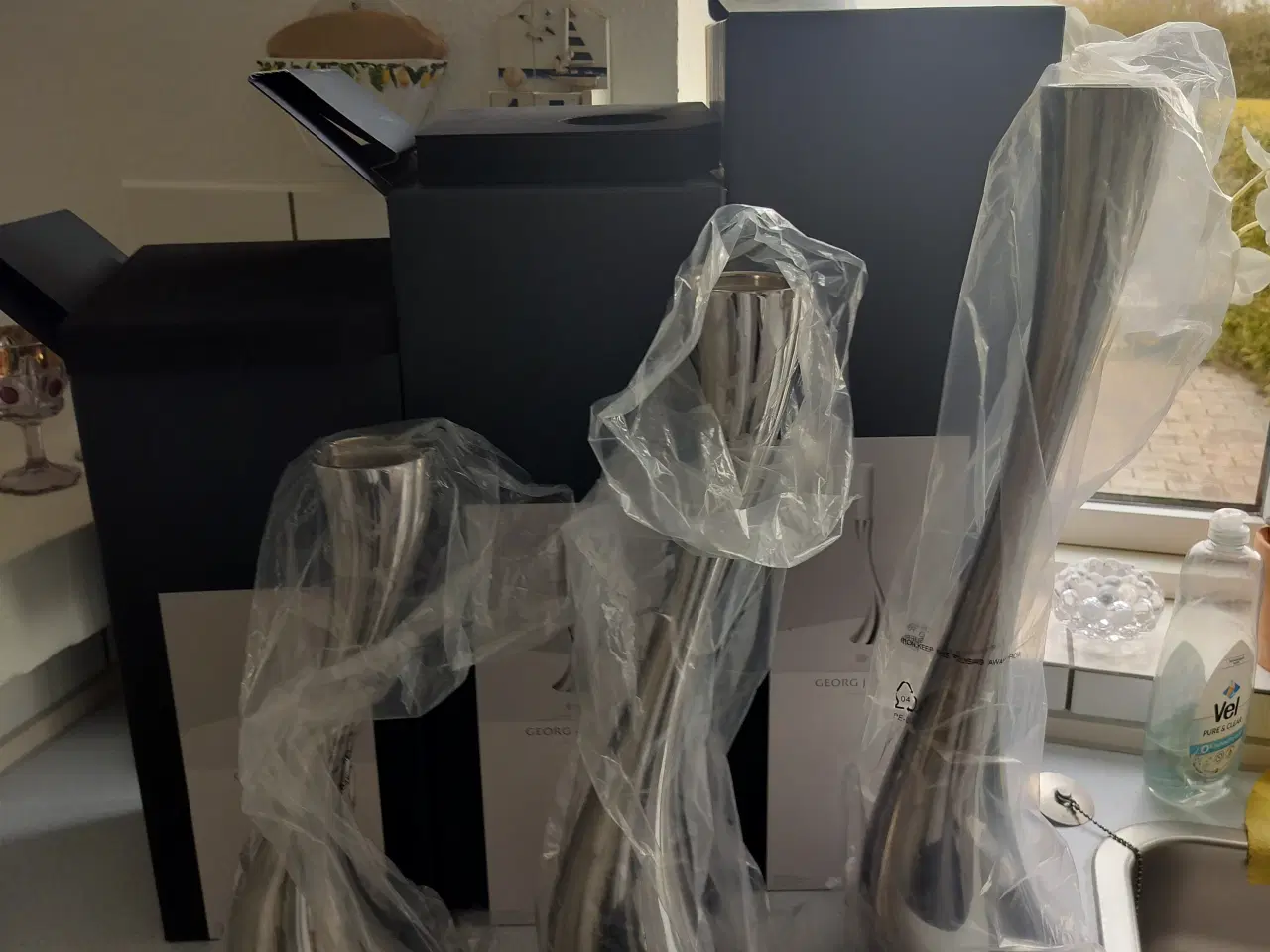 Billede 1 - Cobra Gulvlysestager 1 sæt.