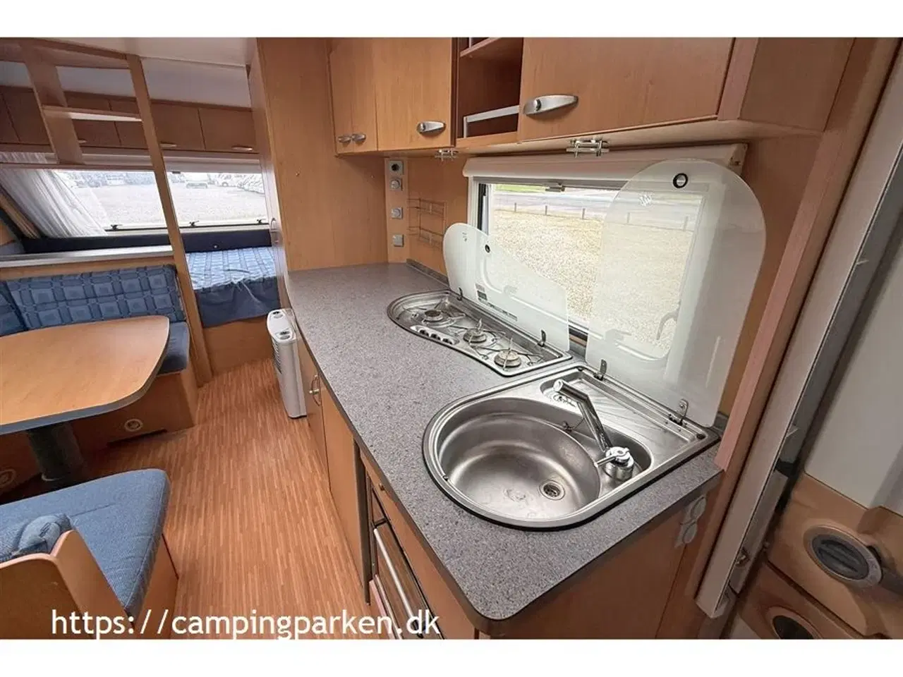 Billede 6 - 2008 - Knaus Sudwind 550   Køjevogn med 2 køjer og seng på tværs