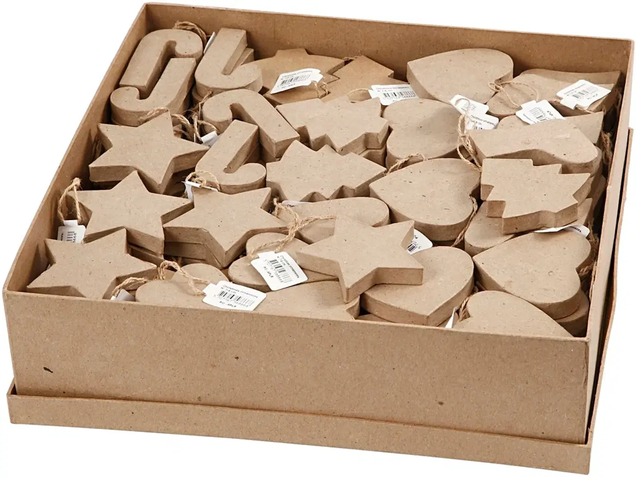 Billede 1 - Håndlavede Juleophæng - 174 stk. i 6 designs