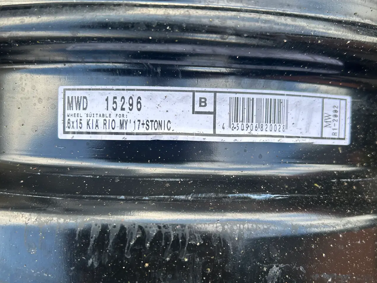 Billede 2 - Stål fælge kia