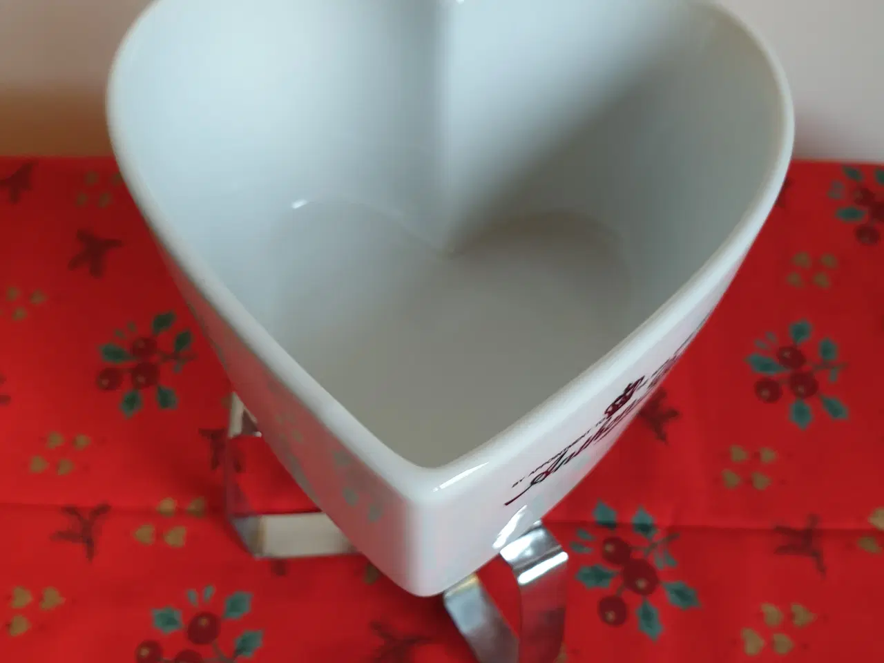 Billede 3 - Hjerteformet Chokolade-Fondue  