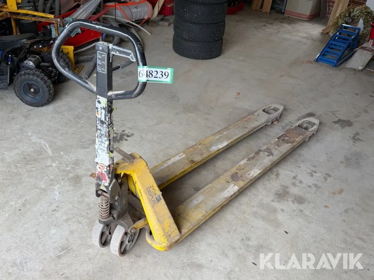 Billede 1 - Palleløfter Logitrans P 2581 lange gafler