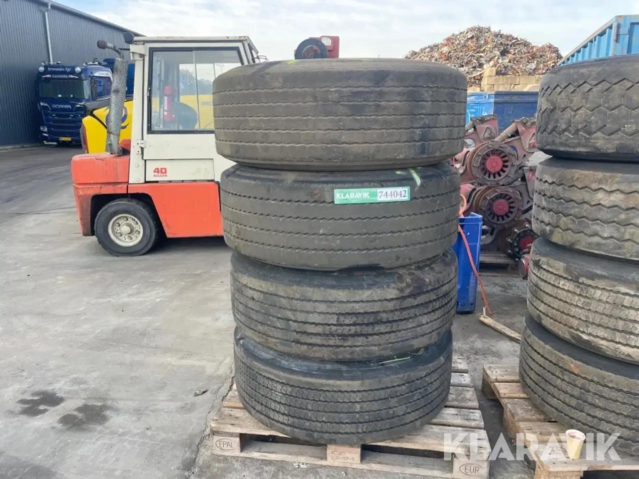 Billede 2 - Lastbilsdæk Michelin 385/65R22.5 4 styk