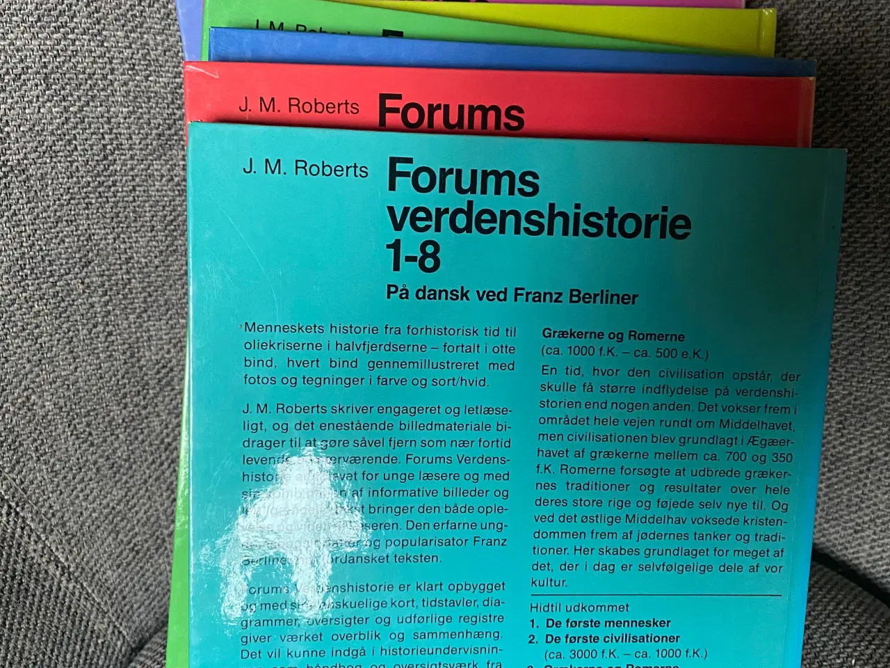 Billede 3 - Forums Verdens Historie 1-8 fra J.M. Roberts