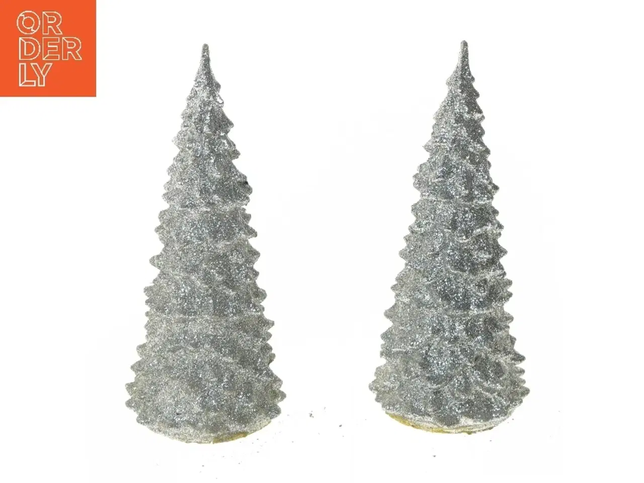 Billede 1 - Glitrende LED juletræ dekorationer (str. 17 cm)