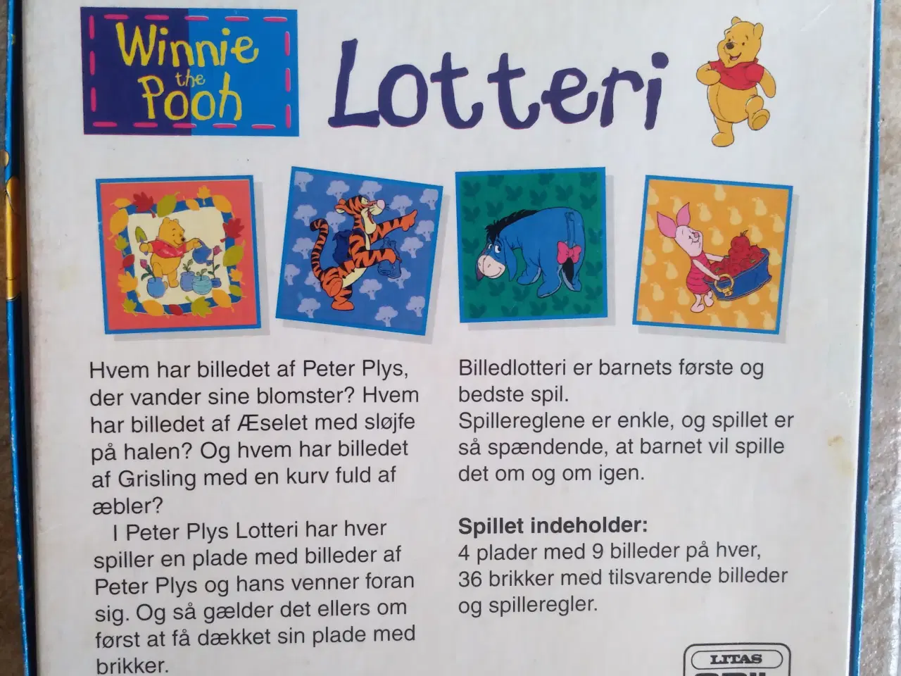 Billede 2 - Lotteri med Peter Plys