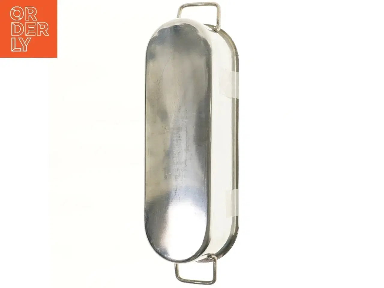 Billede 2 - Stor fiskegryde med låg og indsats (str. 45x14x11 cm)