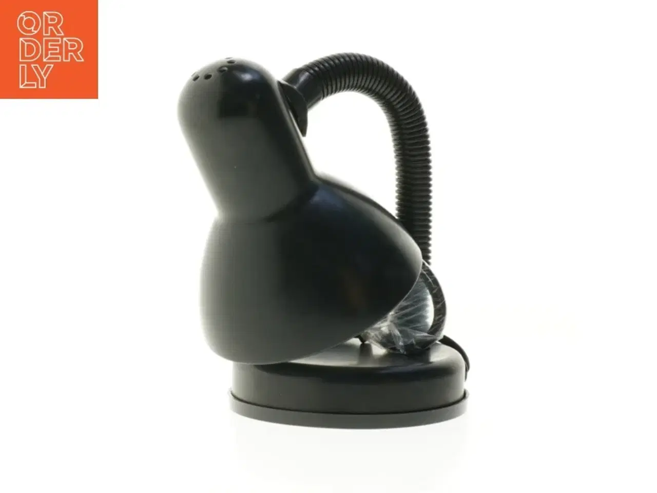 Billede 2 - Sort bordlampe fra Netto (str. 40 w. diameter, ø 13 cm. skærm ø, 12,5 cm. højde, 35 cm)