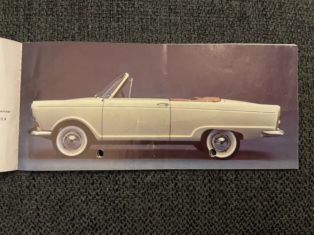 Billede 4 - Gammel Bil brochure 