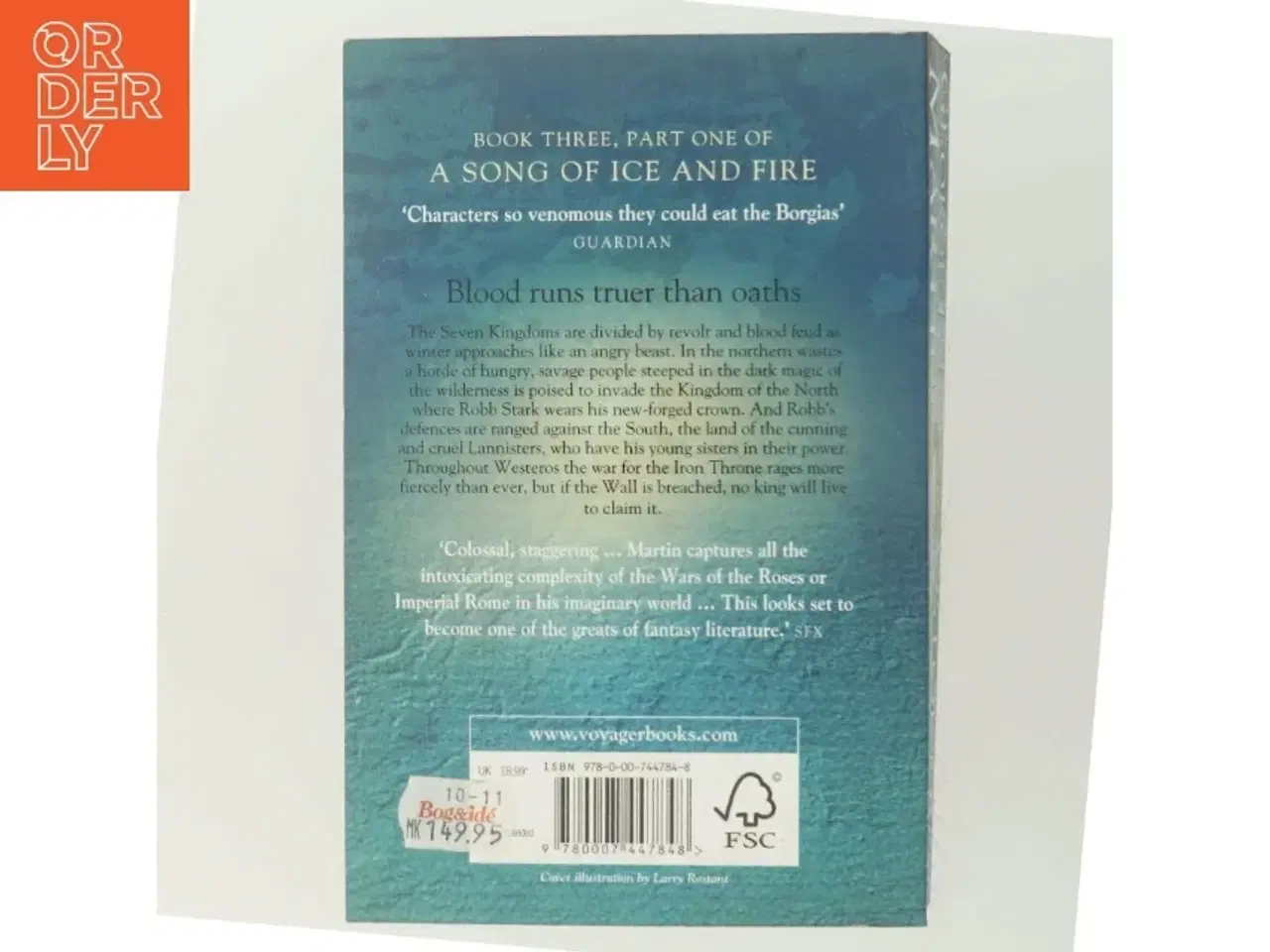 Billede 3 - A storm of swords. 1, steel and snow af George R. R. Martin (Bog)