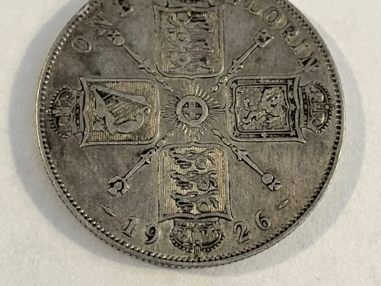 Billede 1 - One Florin 1926 England