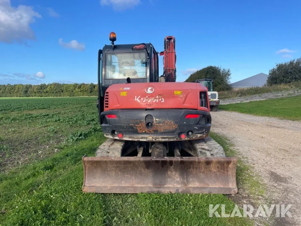 Billede 6 - Gravemaskine Kubota KX080-4a med skovle
