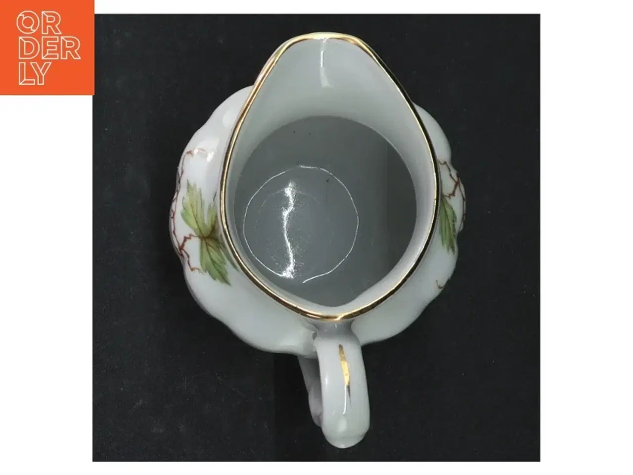 Billede 2 - Porcelænsflødekande (str. H. 9 cm)