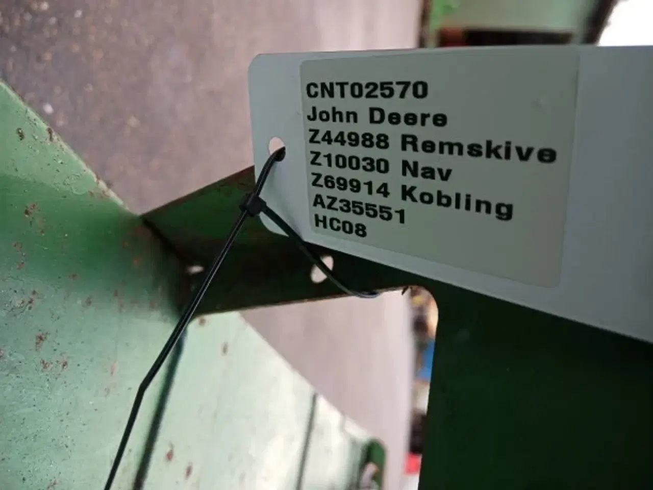 Billede 3 - John Deere 1085 Returelevatorkasse AZ35551