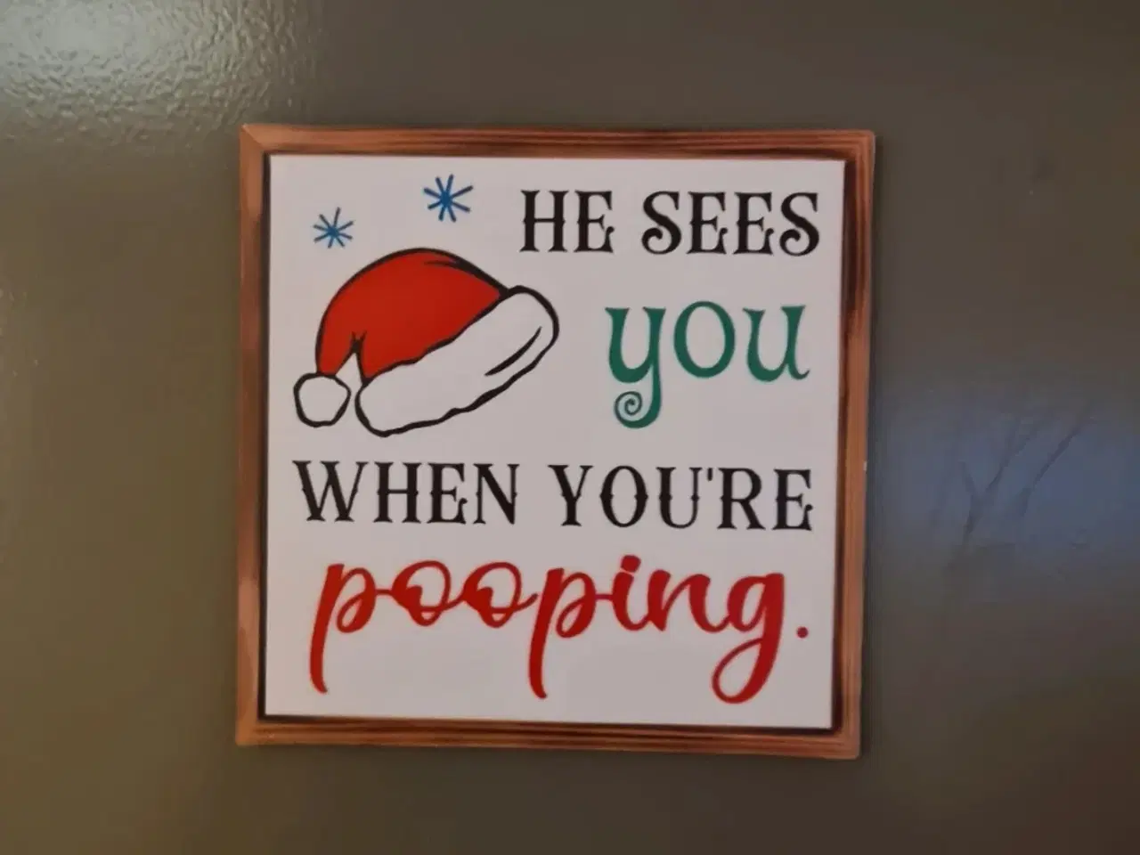 Billede 1 - Det sjove skilt