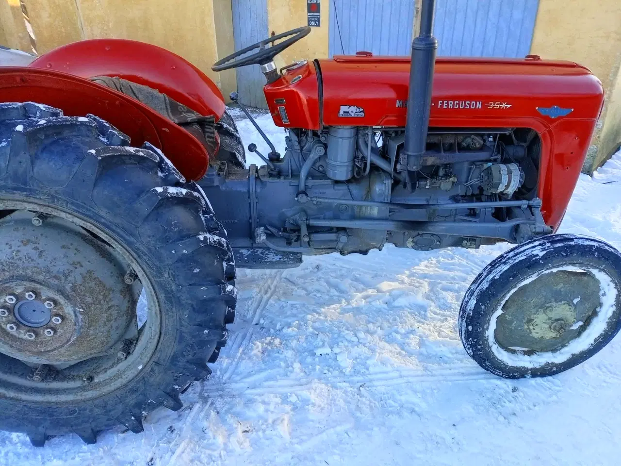 Billede 1 - Ferguson 35 med to trænings kobling og spær 