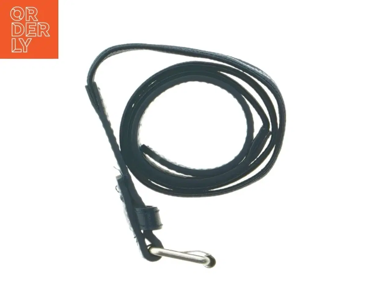 Billede 3 - Blåt bælte med striber (str. 82 cm)