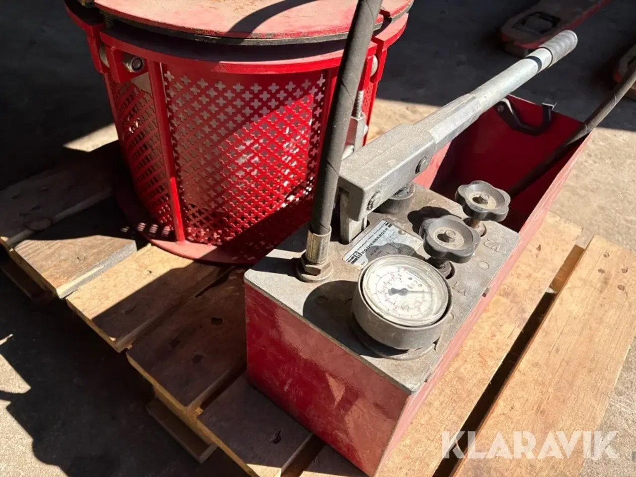 Billede 9 - Trykpumpe og spand Rothenberger RP 50-60