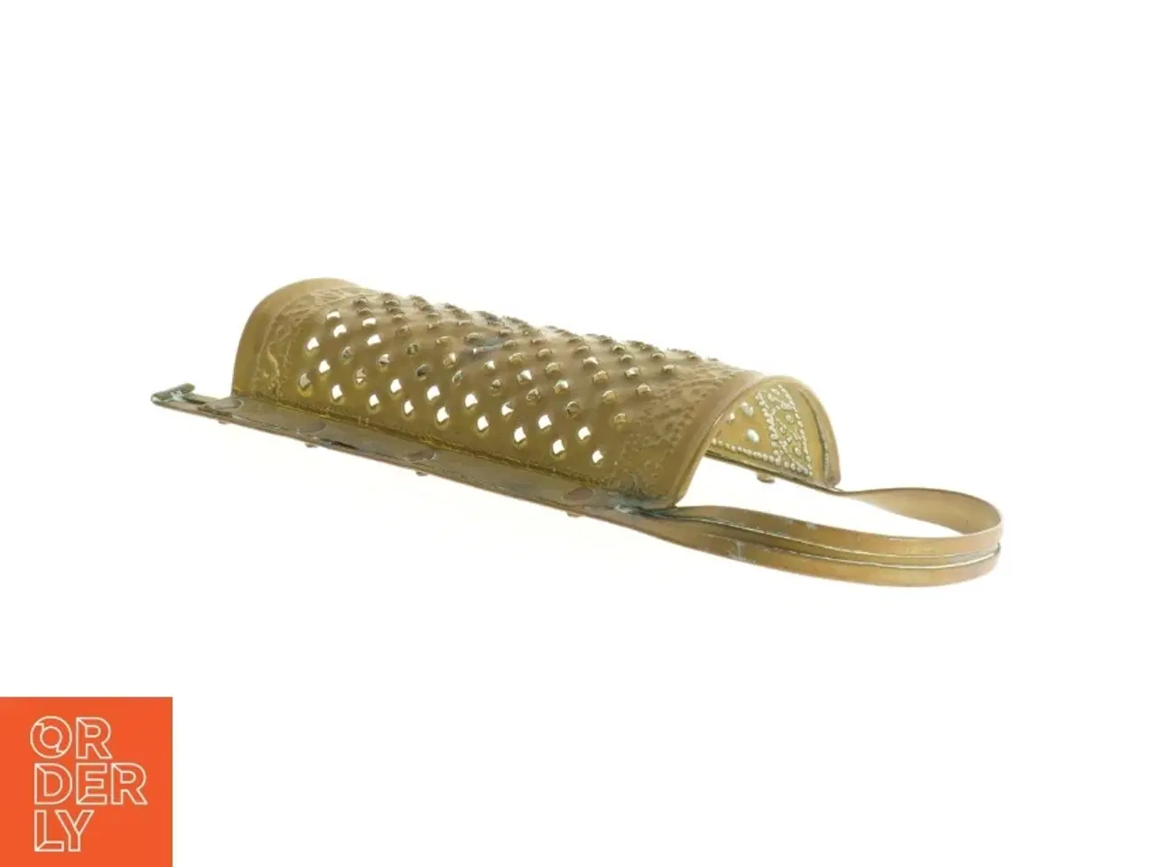 Billede 1 - Antikt Rivejern kobber/messing (str. 29 x 10 cm)