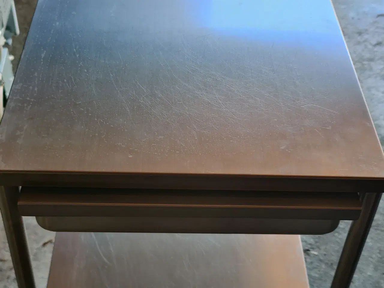 Billede 2 - Rustfrit stål rullebord