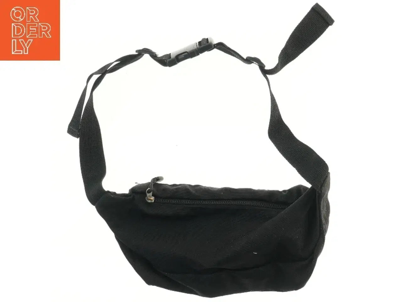 Billede 2 - Sort bæltetaske (str. 34,5x16 cm)
