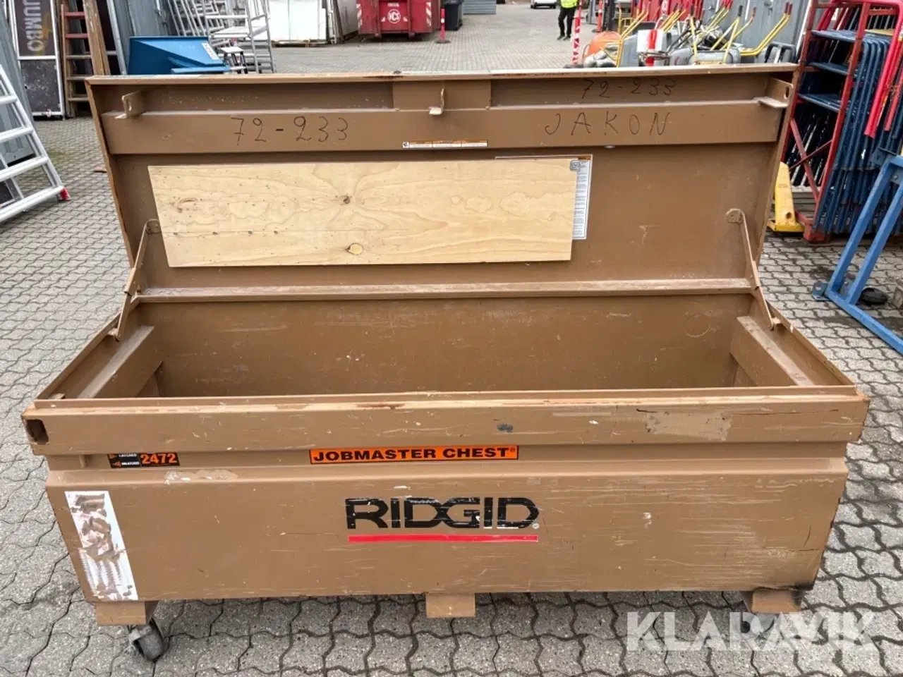 Billede 9 - Værktøjskasse RIDGID Jobmaster Chest 2472 184 x 62 x 108 cm